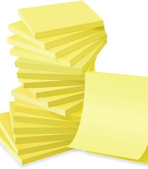 16-Pack 3x3 Canary Yellow Sticky Notes