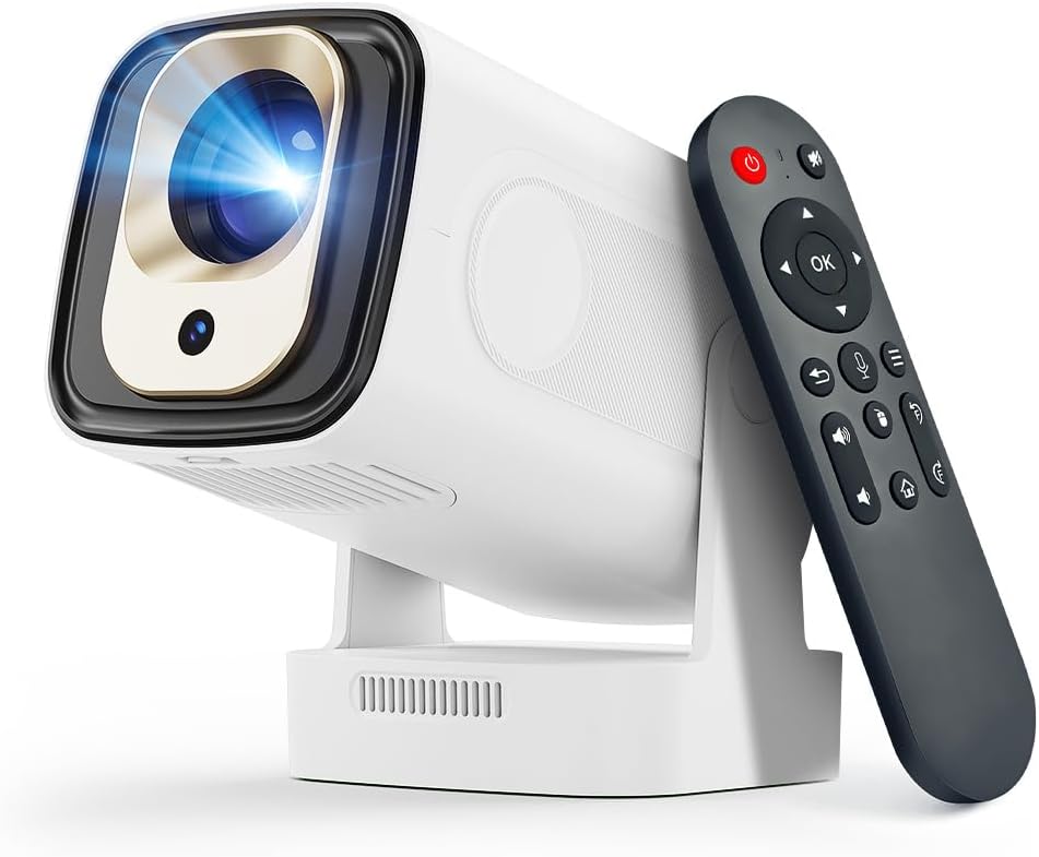 Mini Smart Projector 4K WiFi BT Auto Focus