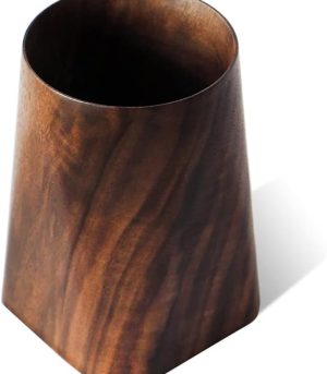 Black Walnut Wood Pen Holder 75x75x120mm