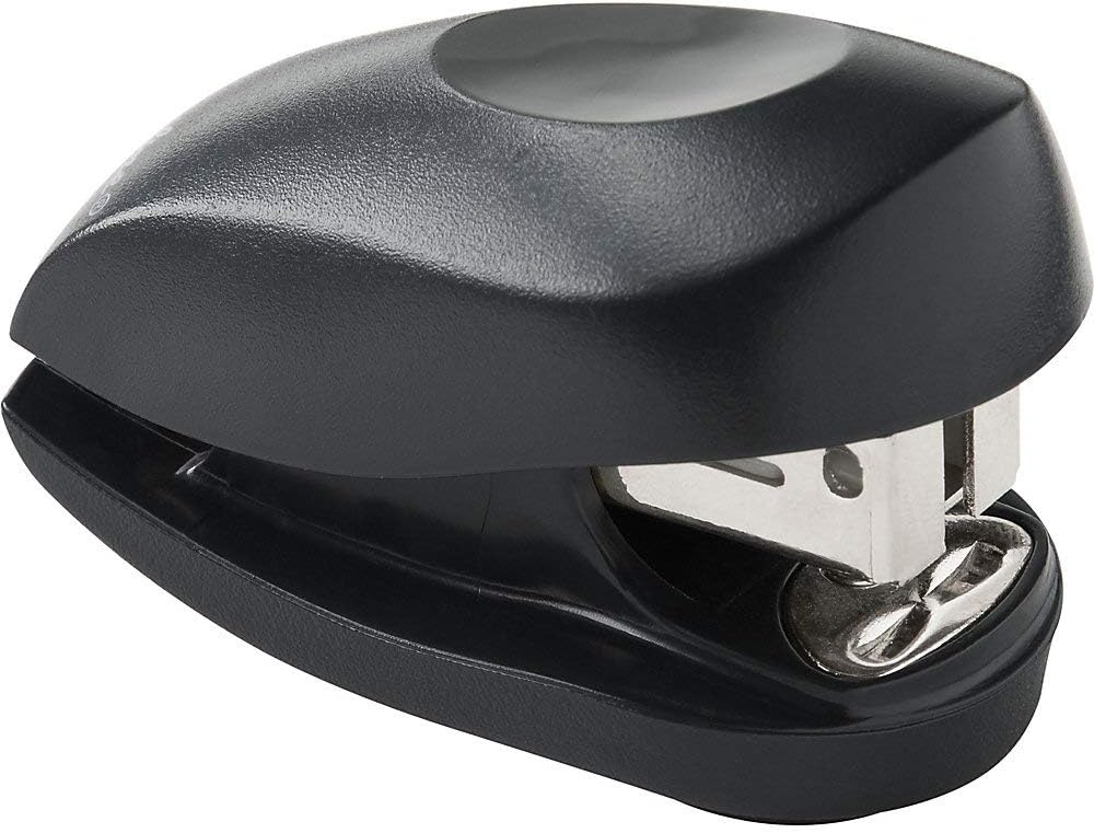 Mini Black Stapler Built-in Remover