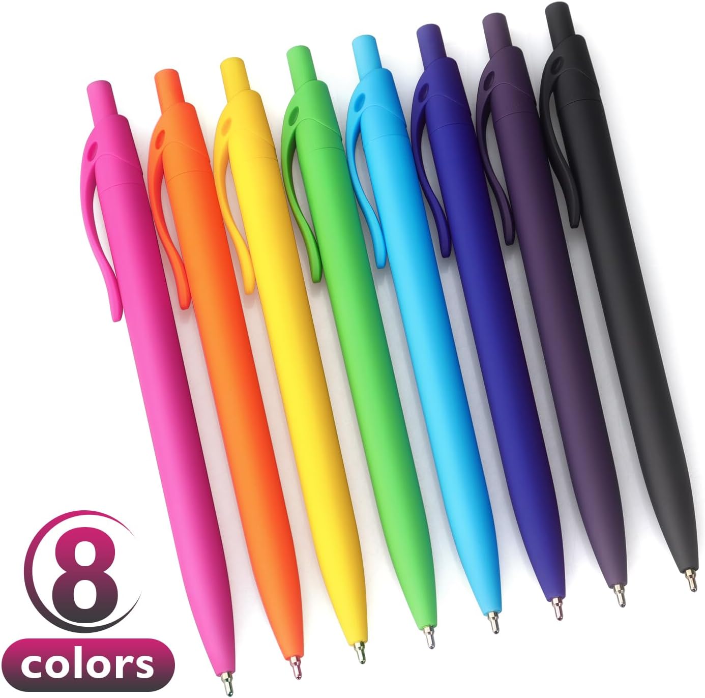 Colorful Retractable 1.0mm Pens - Image 2