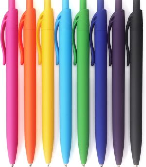Colorful Retractable 1.0mm Pens