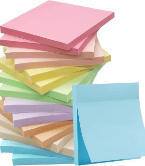 16-Pack 3x3 Pastel Sticky Notes