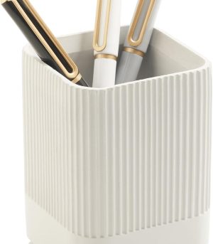 Modern Concrete Pencil Holder Desk