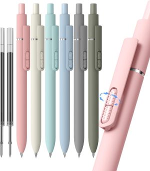 9-Piece Retractable Ballpoint Pens High-End