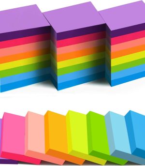 24-Pack Mini Sticky Notes 1.5x2 75 Sheets