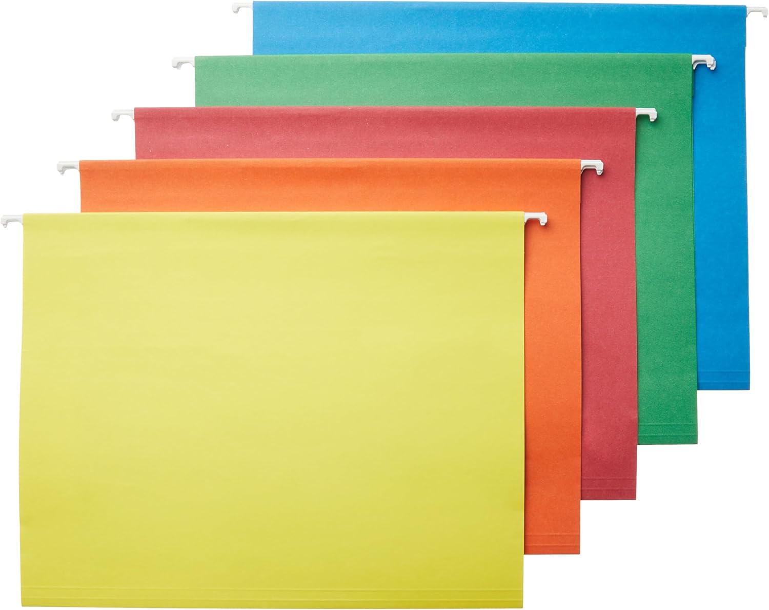 25-Pack Assorted Hanging File Folders