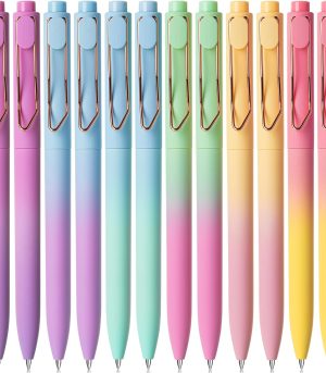 12-Pack Gradient Ballpoint Pens