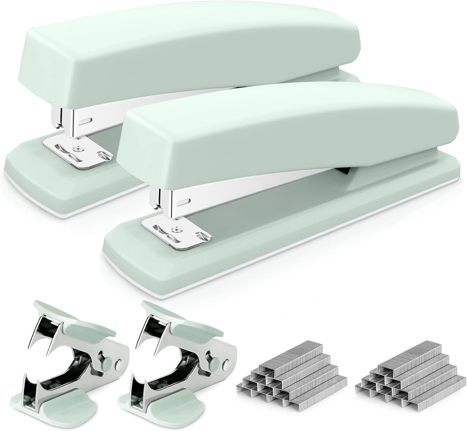 Green 2-Pack Stapler 2000 Staples