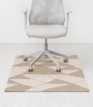 36x48 Jacquard Woven Low Pile Chair Mat