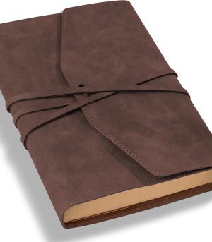 Brown Leather Travel Journal