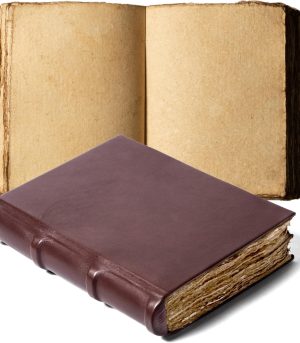 Hardcover Leather Journal Deckle Edge