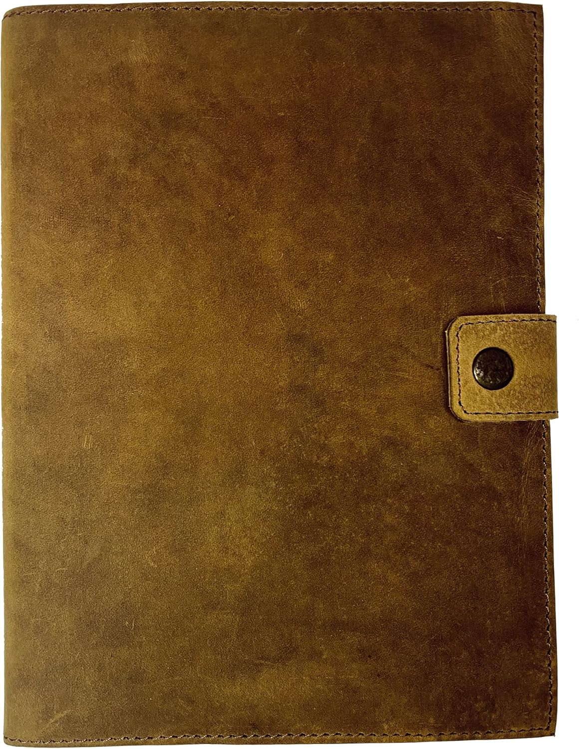 Refillable A5 Leather Journal with Pen