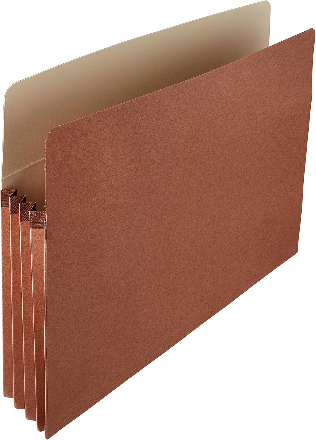 25-Pack Brown Expanding File Folders 3.5"
