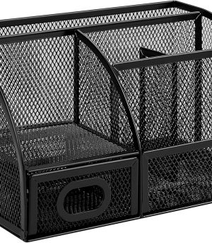 Black Desk Organizer Caddy 9.1x5.9x5.5